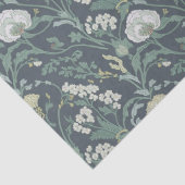 アールヌーボーフローラクリームグリーン 薄葉紙 (詳細)