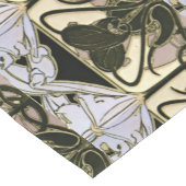 アールヌーボーフローラフリーズバイアルフォンスミュシャ ショートテーブルランナー (コーナー)