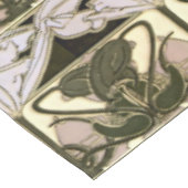 アールヌーボーフローラフリーズバイアルフォンスミュシャ テーブルクロス (アングル)