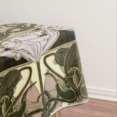 アールヌーボーフローラフリーズバイアルフォンスミュシャ テーブルクロス (インサイチュ)