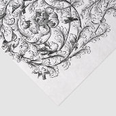 アールヌーボーフローラフローリッシュスケッチデクページ 薄葉紙 (詳細)