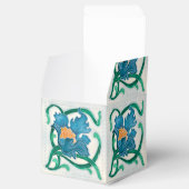 アールヌーボーフローラマジョリカフェイクレリーフ、 浮き彫り フェイバーボックス (オープン)