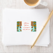 アールヌーボーフローラヴィンテージ ビクトリアン花 ラベル (インサイチュ)