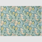 アールヌーボーフローラ壁紙デザインデコページ 薄葉紙 (正面)