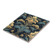 アールヌーボーフローラ タイル (側面)