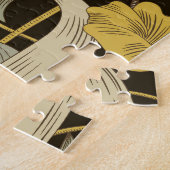 アールヌーボーフローラ:ヴィンテージパターン ジグソーパズル (側面)