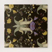 アールヌーボーフローラ:ヴィンテージパターン ジグソーパズル (横)