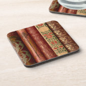アールヌーボーブックッシュライブラリーのコースター コースター (左側)