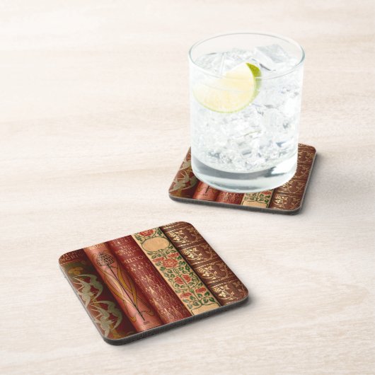 アールヌーボーブックッシュライブラリーのコースター コースター (右側)