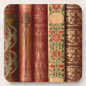 アールヌーボーブックッシュライブラリーのコースター コースター (正面)