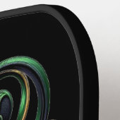 アールヌーボーブラックキャットピックボールパドル ピックルボールラケット (左詳細)