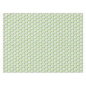 アールヌーボーブルーイポモアフローラ壁紙ダマスク テーブルクロス (正面(横))