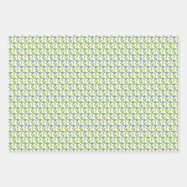 アールヌーボーブルーイポモアフローラ壁紙ダマスク ラッピングペーパーシート