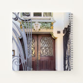 アールヌーボープラハドア ノートブック (裏面)