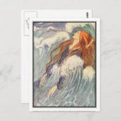 アールヌーボープリンセスバイフローレンスハリソン ポストカード (正面/裏面)