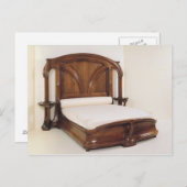 アールヌーボーベッド, 1900 ポストカード (正面/裏面)