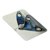 アールヌーボーペンダント型枠に蝶, c.190 マグネット (右側)