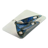 アールヌーボーペンダント型枠に蝶, c.190 マグネット (左側)