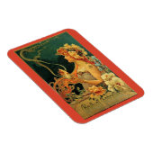 アールヌーボーホットチョコレートフローラ広告 マグネット (右側)