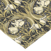 アールヌーボーホワイトチューリップ ショートテーブルランナー (コーナー)