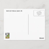 アールヌーボーポスカール:ウィルブラッドリーによる麻薬療法 ポストカード (裏面)