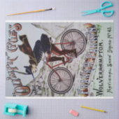 アールヌーボーポスターオリンピックサイクルデクページ 薄葉紙 (クラフト)