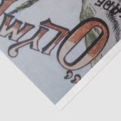 アールヌーボーポスターオリンピックサイクルデクページ 薄葉紙 (詳細)