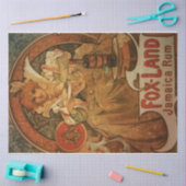 アールヌーボーポスター20 Rum Lady Decompage 薄葉紙 (クラフト)