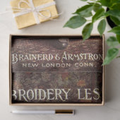 アールヌーボーポスター26刺繍裁縫デコページ 薄葉紙 (ギフト)