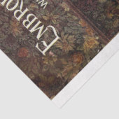 アールヌーボーポスター26刺繍裁縫デコページ 薄葉紙 (詳細)