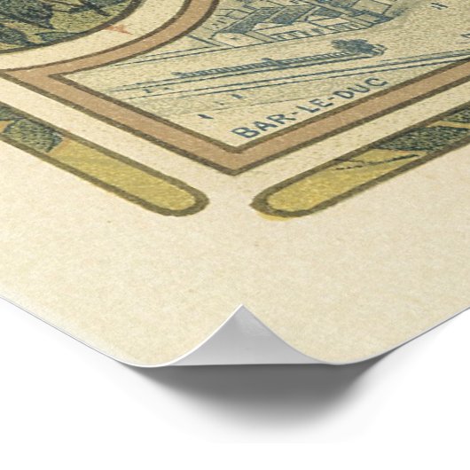 アールヌーボーポスター – フランスの美しい ポスター (角)