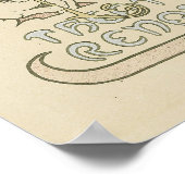 アールヌーボーポスター ポスター (角)