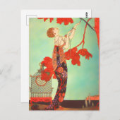 アールヌーボーポスター ポストカード (正面/裏面)