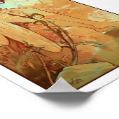 アールヌーボーポスター – ミュシャ – 夏 ポスター (角)