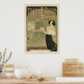 アールヌーボーポスター – Teatro Regio ポスター (キッチン)