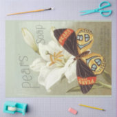 アールヌーボーポスターSOAPデコページティッシュペーパー 薄葉紙 (クラフト)