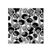 アールヌーボーポピーススタンプ ラバースタンプ (インプリント)