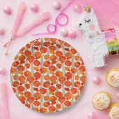 アールヌーボーポピー紙プレート ペーパープレート (パーティー)