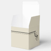 アールヌーボーポー結婚式の引き出物ボックス フェイバーボックス (オープン)