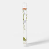 アールヌーボーミュシャフローラ抽象芸術アートピーチグリーン Case-Mate iPhoneケース (裏面 / 左)