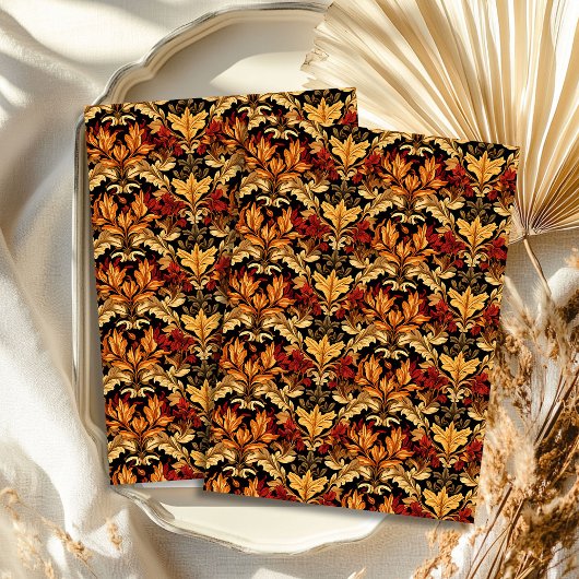 アールヌーボーモリス秋秋季パステルカラー 薄葉紙