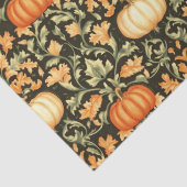 アールヌーボーモリス秋紅葉カボチャ 薄葉紙 (詳細)