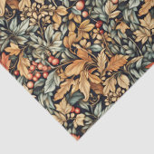 アールヌーボーモリス秋紅葉パステルグリーン 薄葉紙 (詳細)