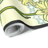 アールヌーボーユリ1901年 ラッピングペーパー (ロールコーナー)