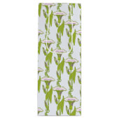 アールヌーボーライトイポモアフローラ壁紙アート ワインギフトバッグ (正面)