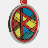 アールヌーボーライドロンオブバランス メタルオーナメント (右)