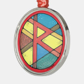 アールヌーボーライドロンオブバランス メタルオーナメント (左)