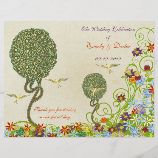 アールヌーボーラブバード結婚ズ (正面)