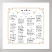 アールヌーボーラブバード結婚ズ ポスター (正面)