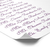 アールヌーボーラブバード結婚ズ ポスター (角)